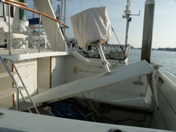 photo of  Hatteras Cockpit Motoryacht