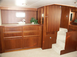 photo of  Hatteras Cockpit Motoryacht