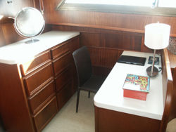 photo of  Hatteras Cockpit Motoryacht