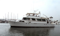 photo of  Hatteras Cockpit Motoryacht