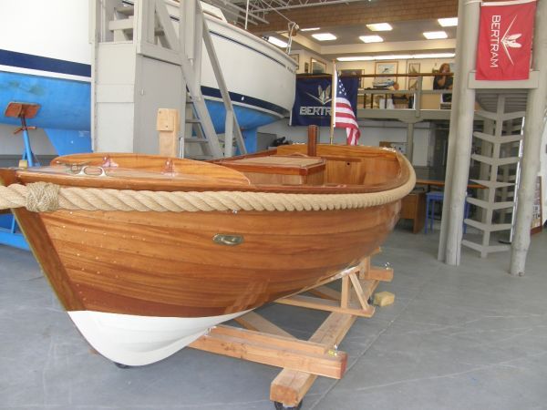  School of Wooden Boat Building Dutch Launch /Tender Power Boat