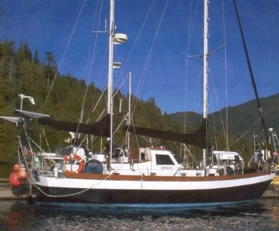 1985 ketch bruce roberts 44 sail boat for sale - www