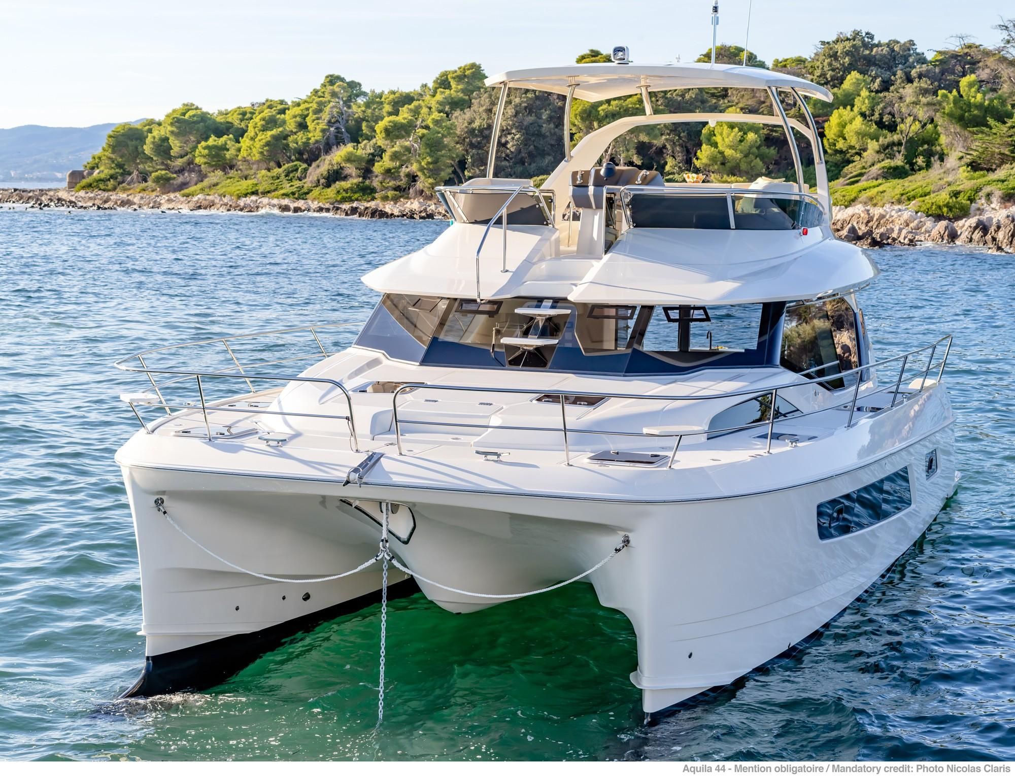 2017 aquila 44 power catamaran for sale - yachtworld