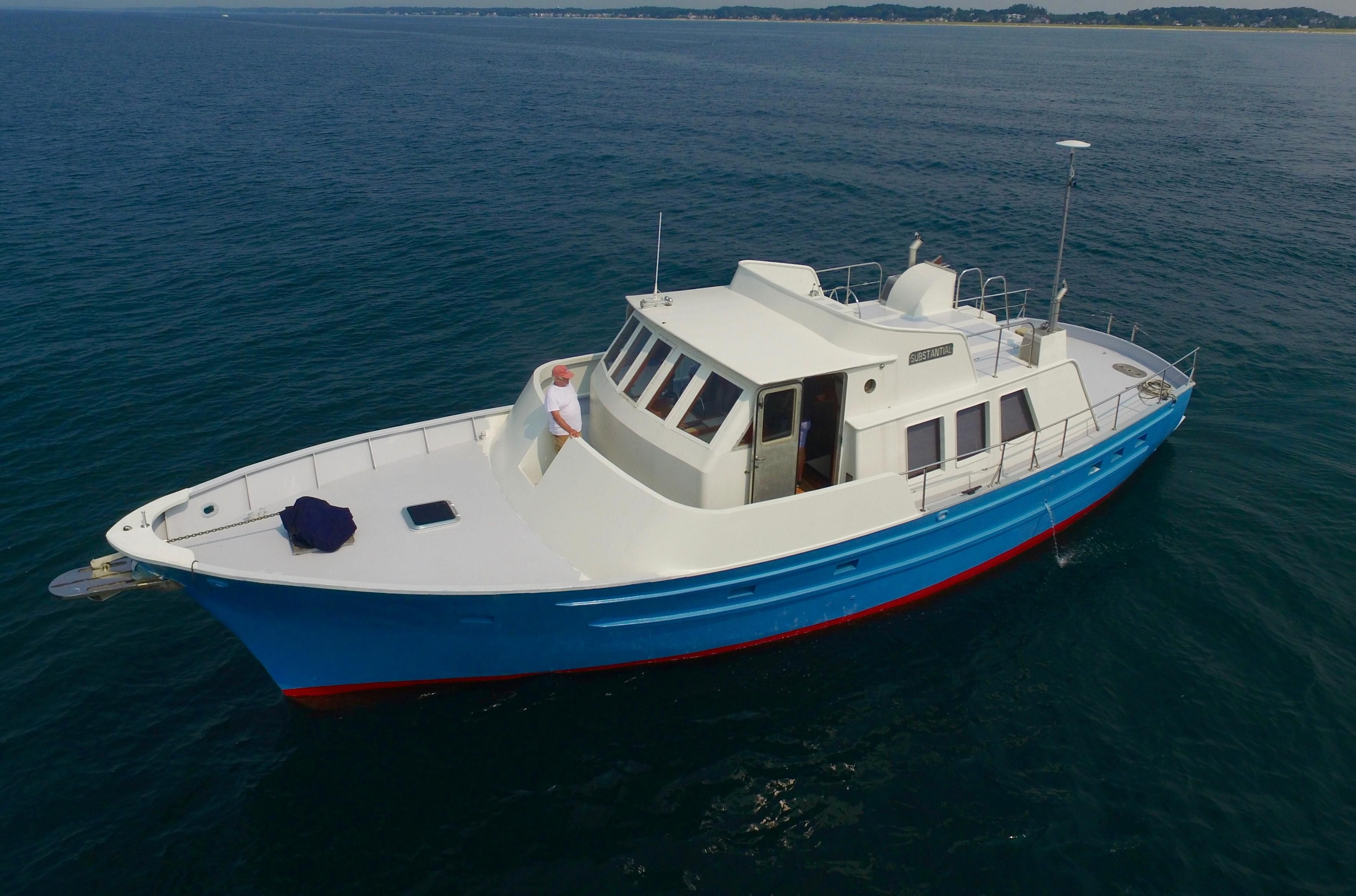 small trawler yacht for sale