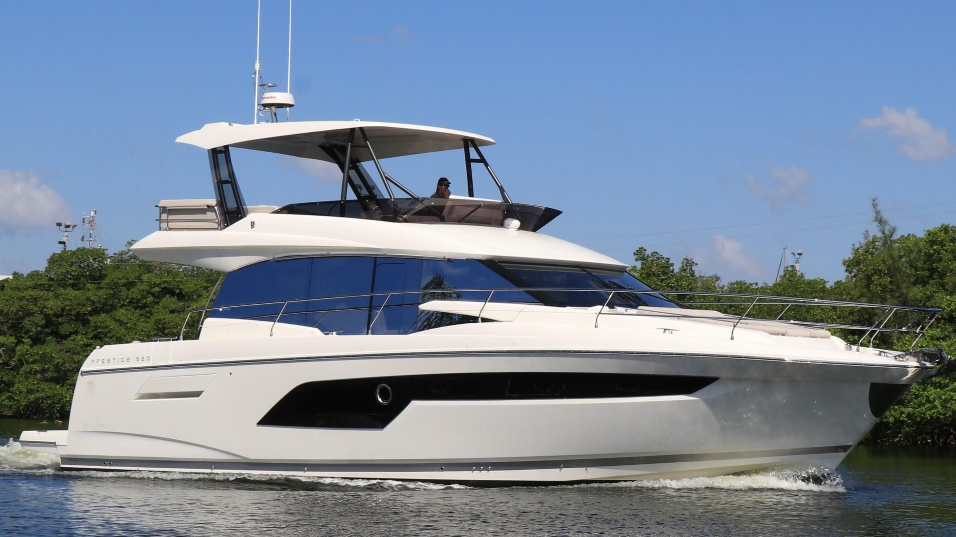 2019 prestige 520 flybridge motor yacht