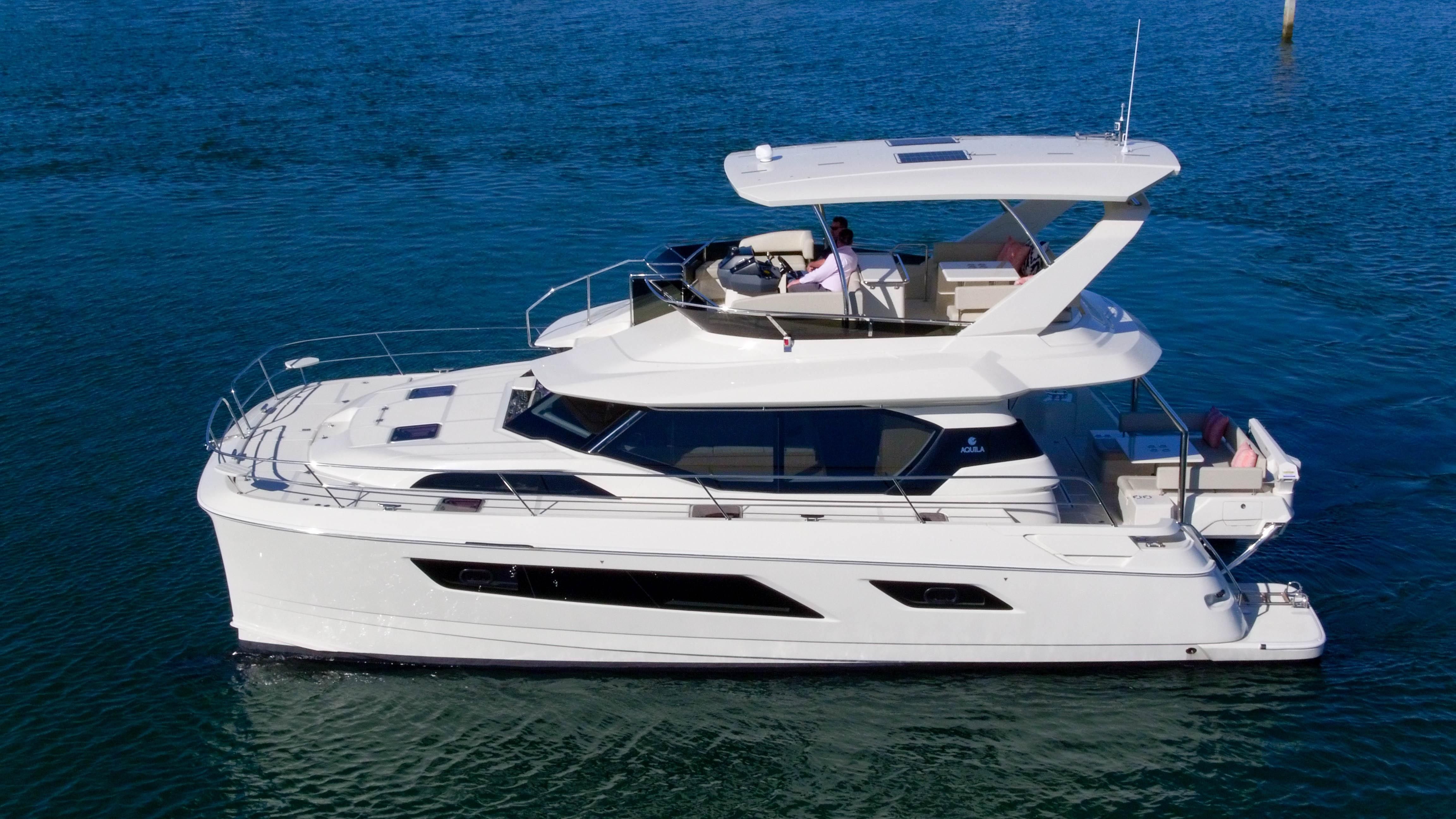 2018 aquila 44 power catamaran for sale - yachtworld