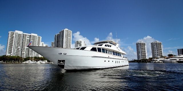 Hargrave at the Miami Boat Show
