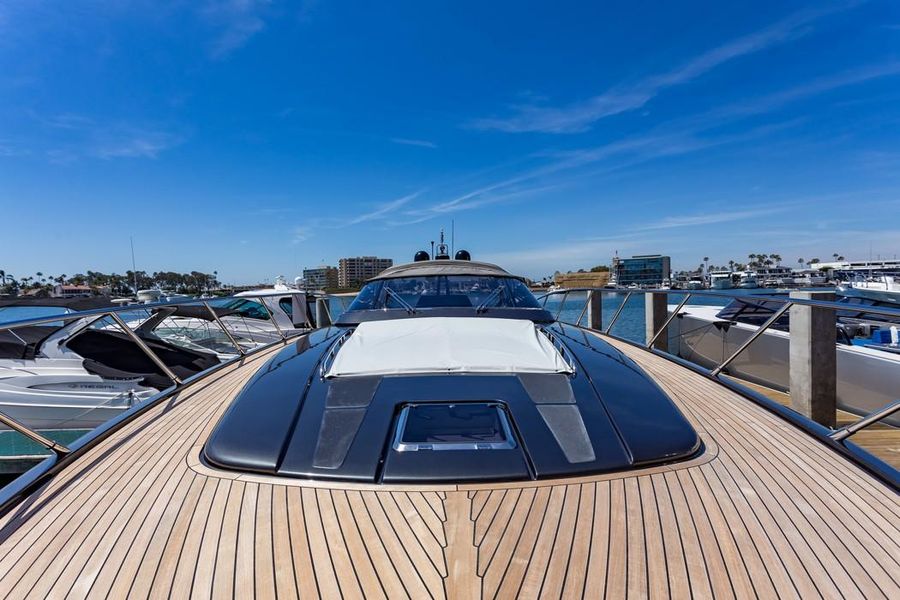 Riva 63 Virtus Luxury Yacht Bow