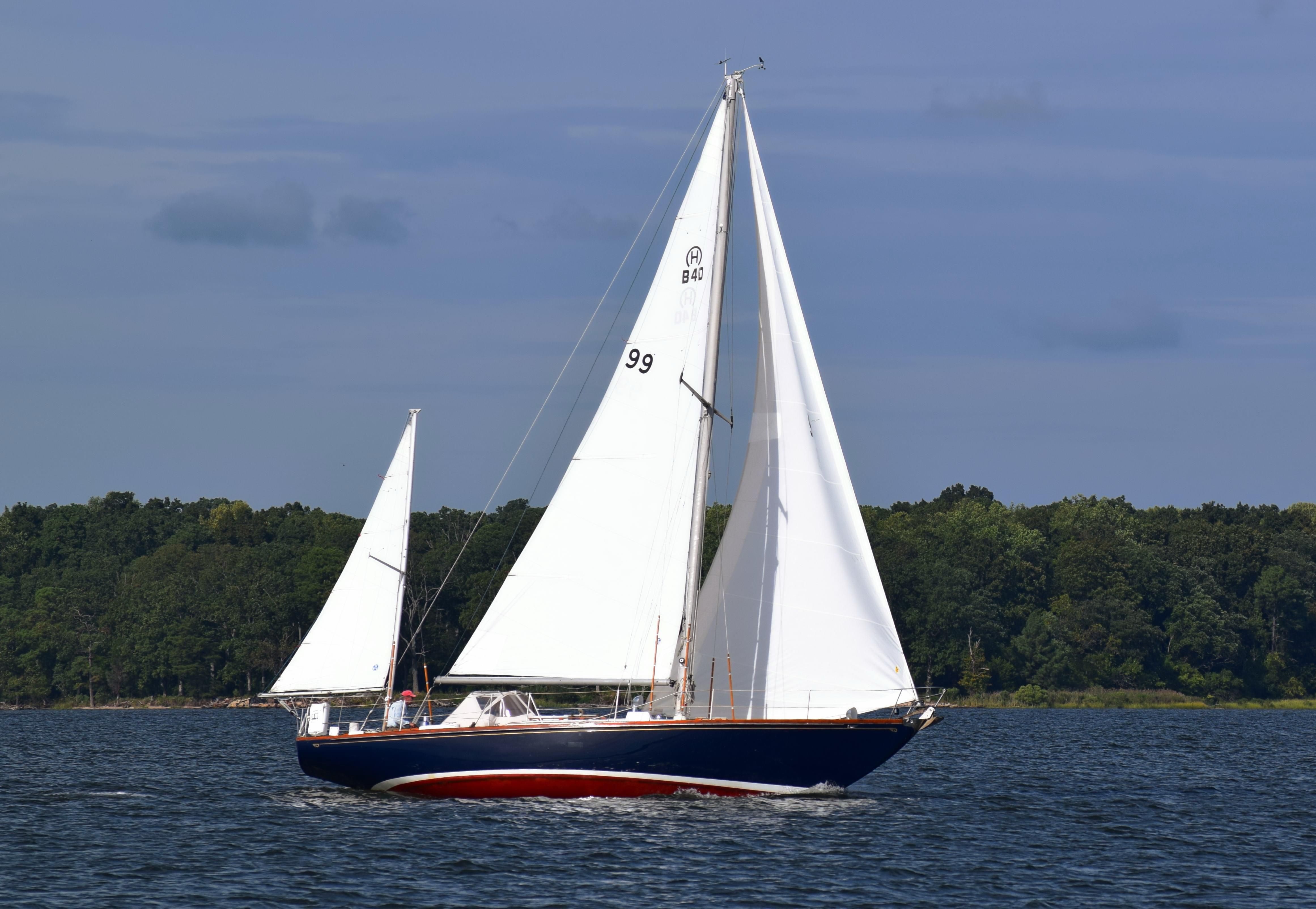 hinckley bermuda 40 sailboat data