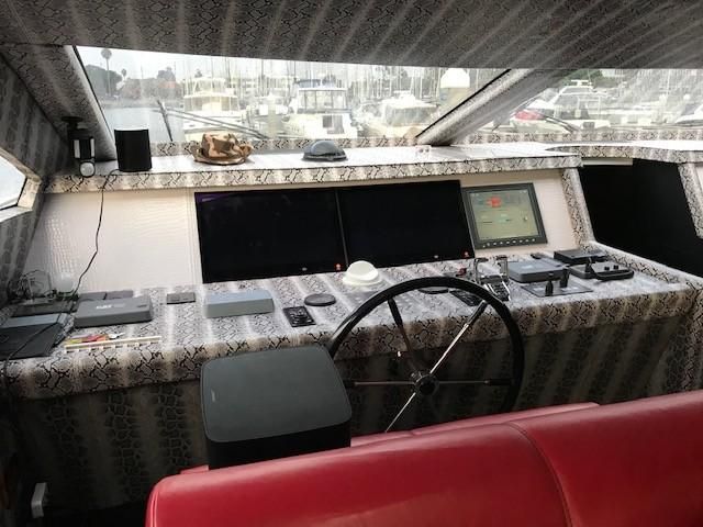 Amer 92 Yacht Helm Electronics