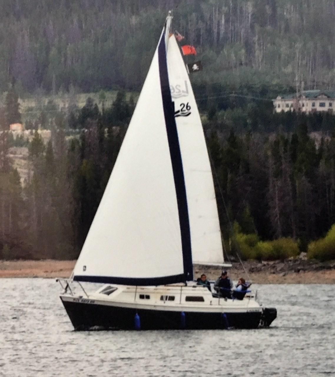 blue laguna sailboat
