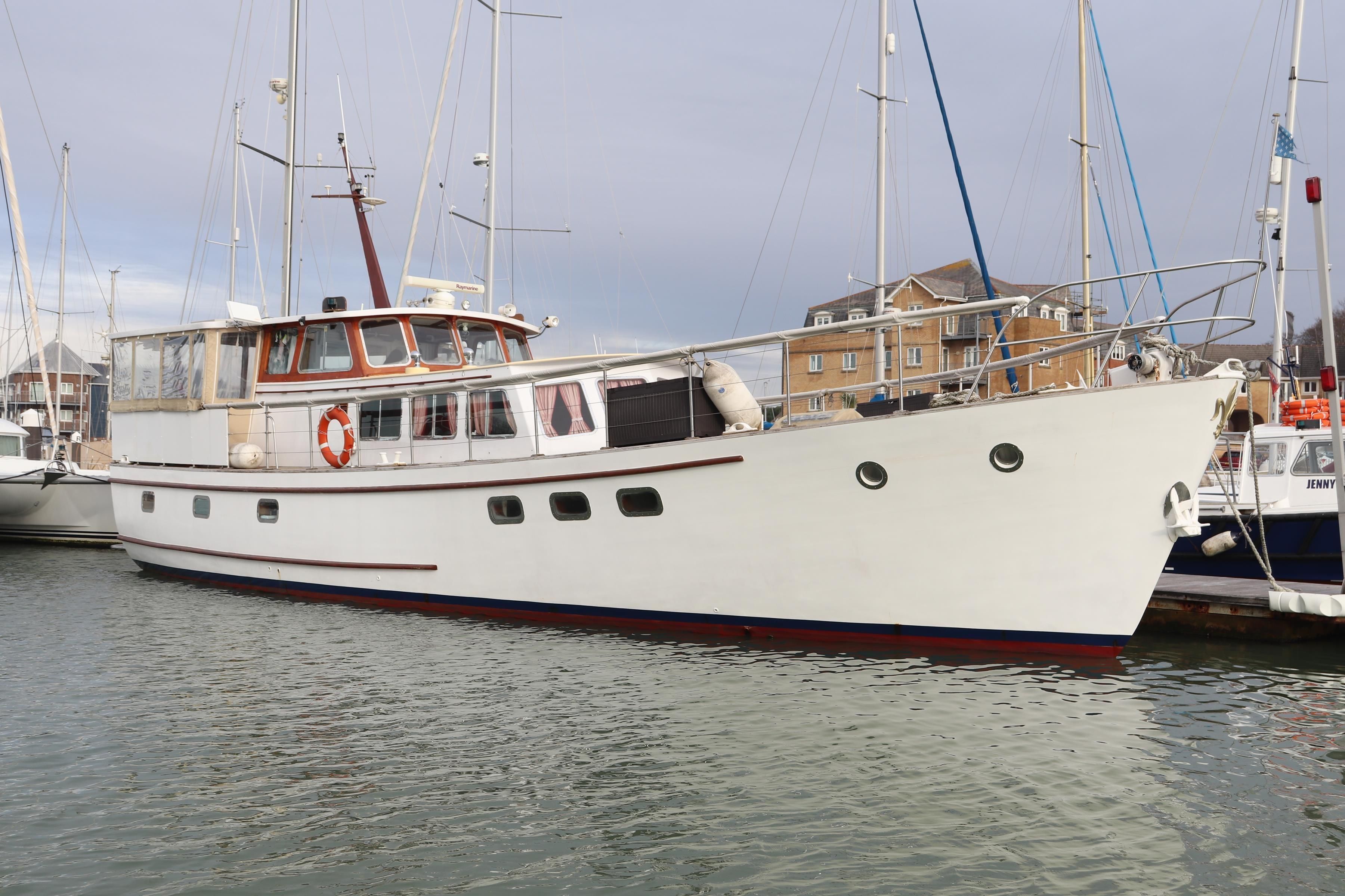 classic motor yachts for sale uk