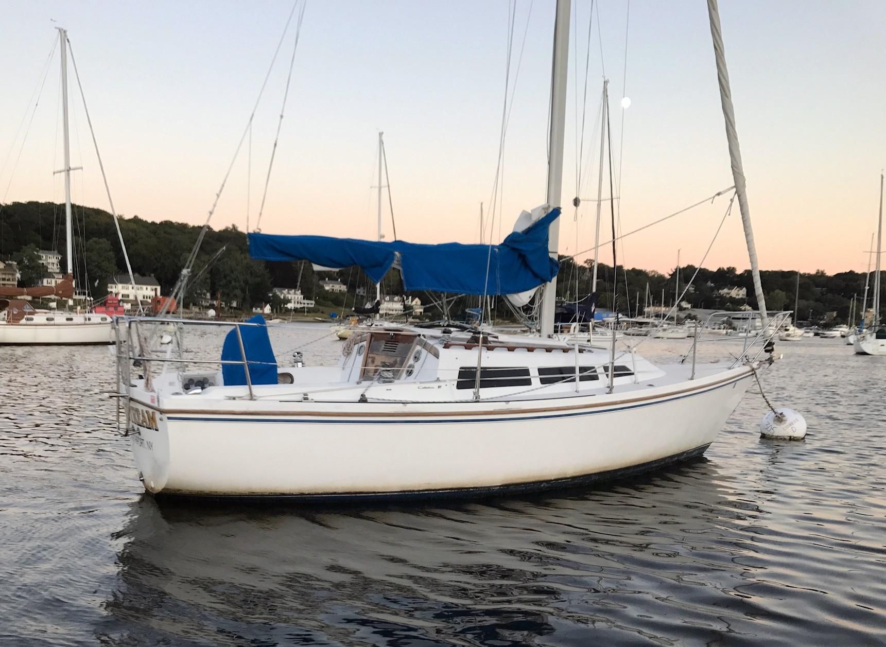 27' catalina sailboat for sale