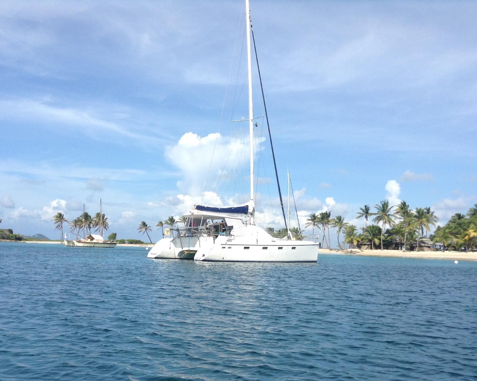 privilege 445 catamaran review