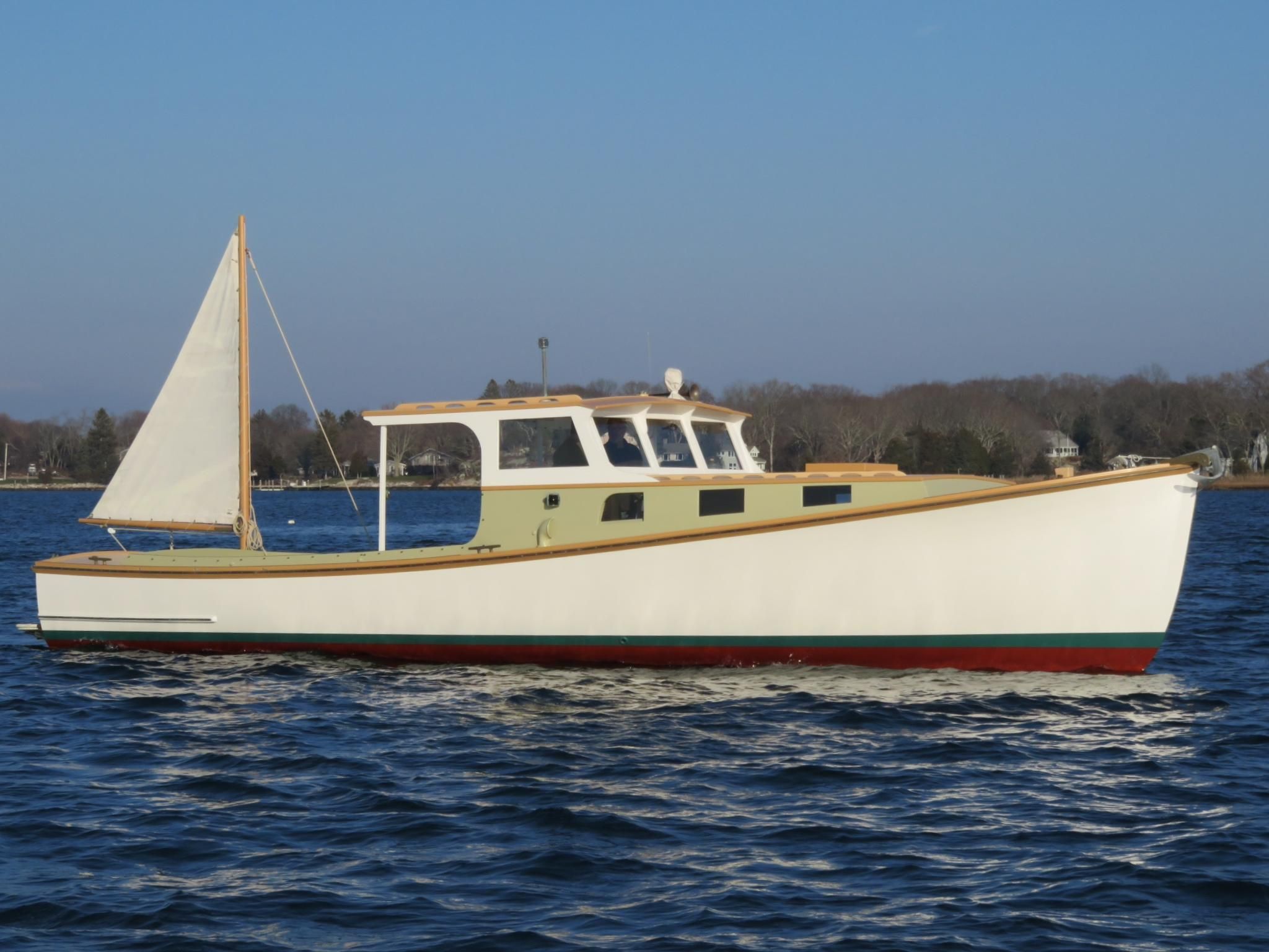 1955 rockland boat company lobster boat power boat for