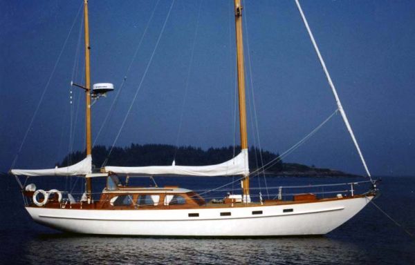 1964 Alden "Lady Helene" Custom Ketch Sail Boat For Sale ...
