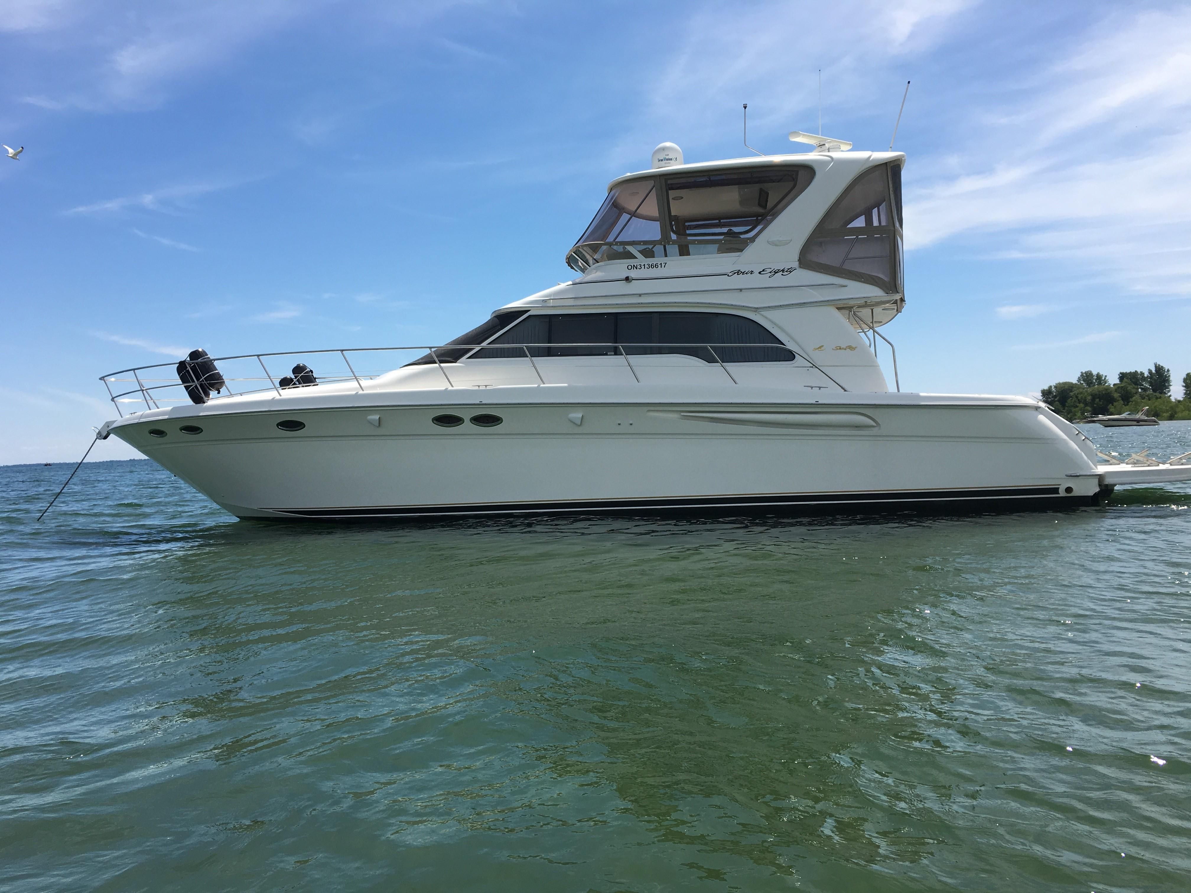 sea ray 480 motor yacht reviews