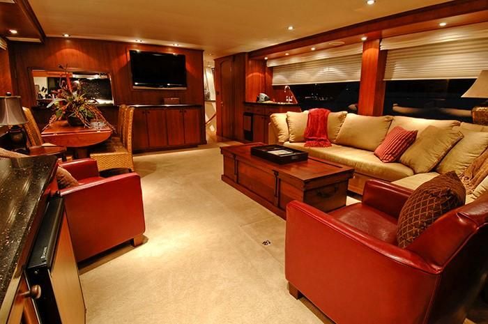NorthCoast 82 Yacht Interior Salon