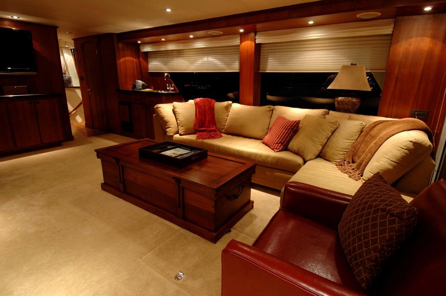 NorthCoast 82 Yacht Interior Salon