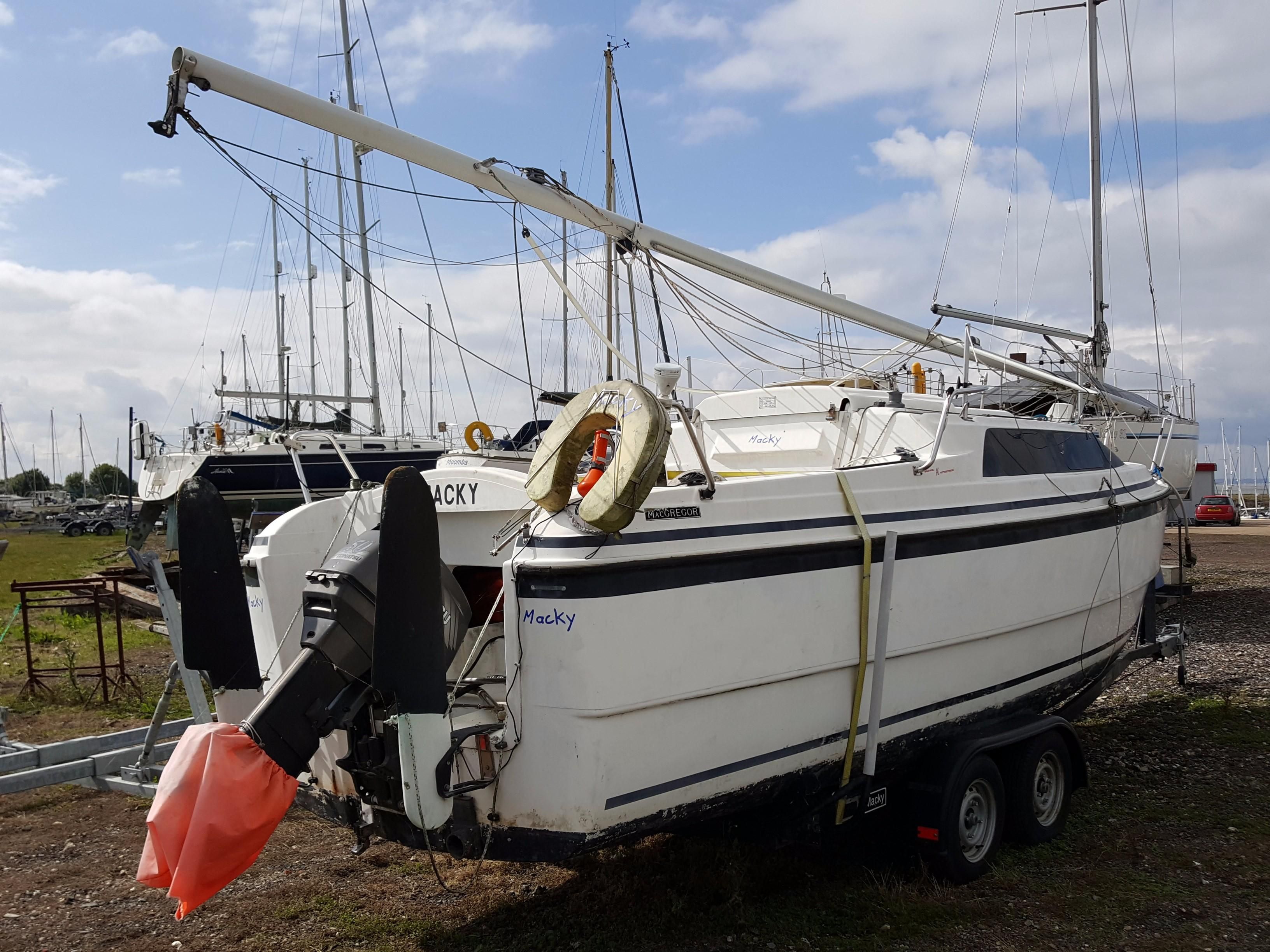 used macgregor sailboats for sale