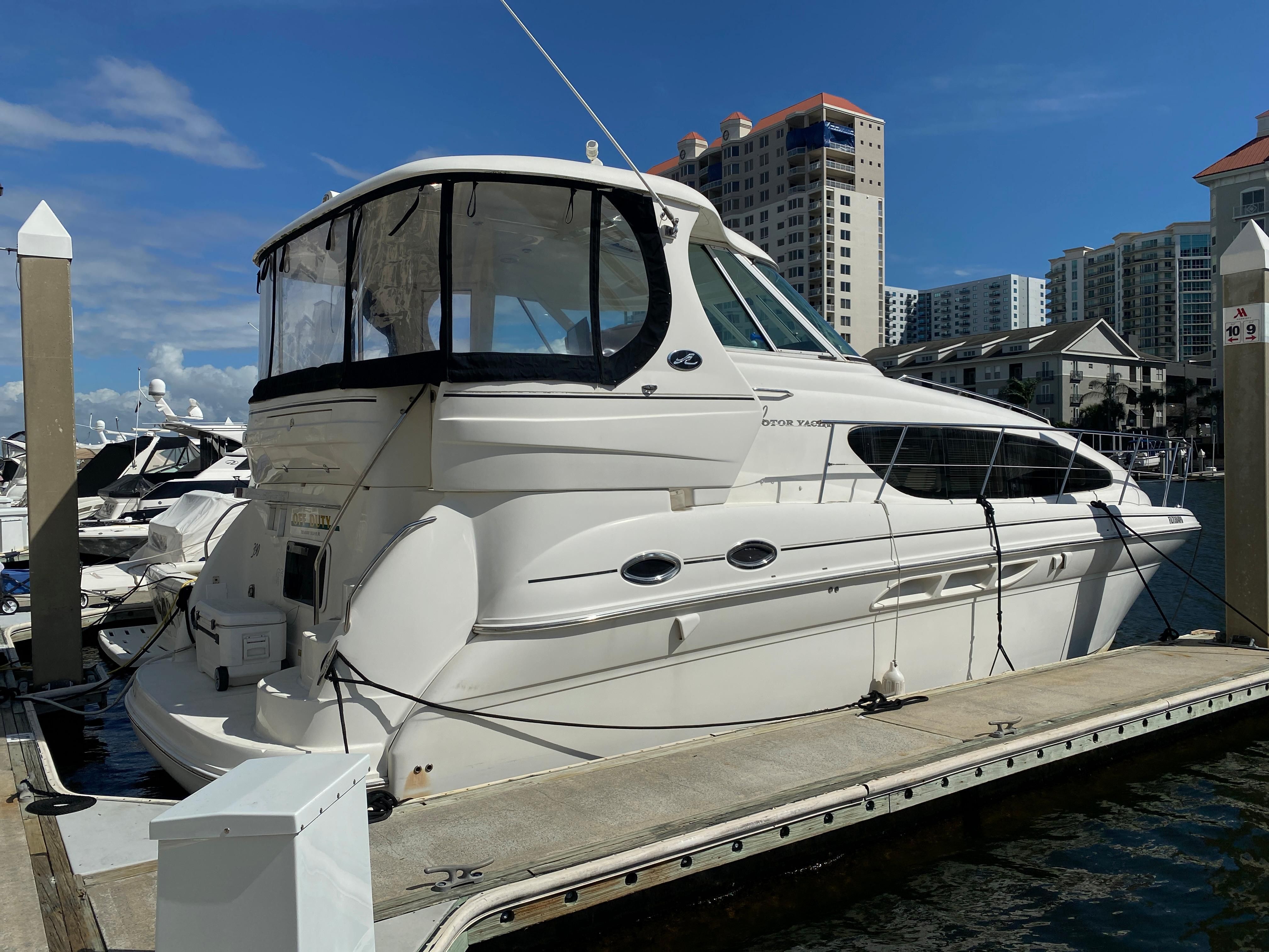 39 foot sea ray motor yacht