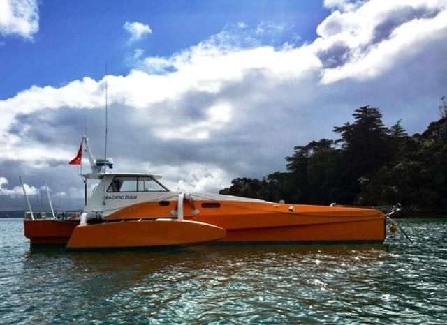 2010 custom long range power trimaran power boat for sale