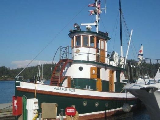 1897 Tacoma Shipyard Tugboat Power Boat For Sale - www 