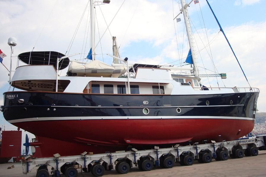 1986 sutton steel motorsailer 26m sail boat for sale - www