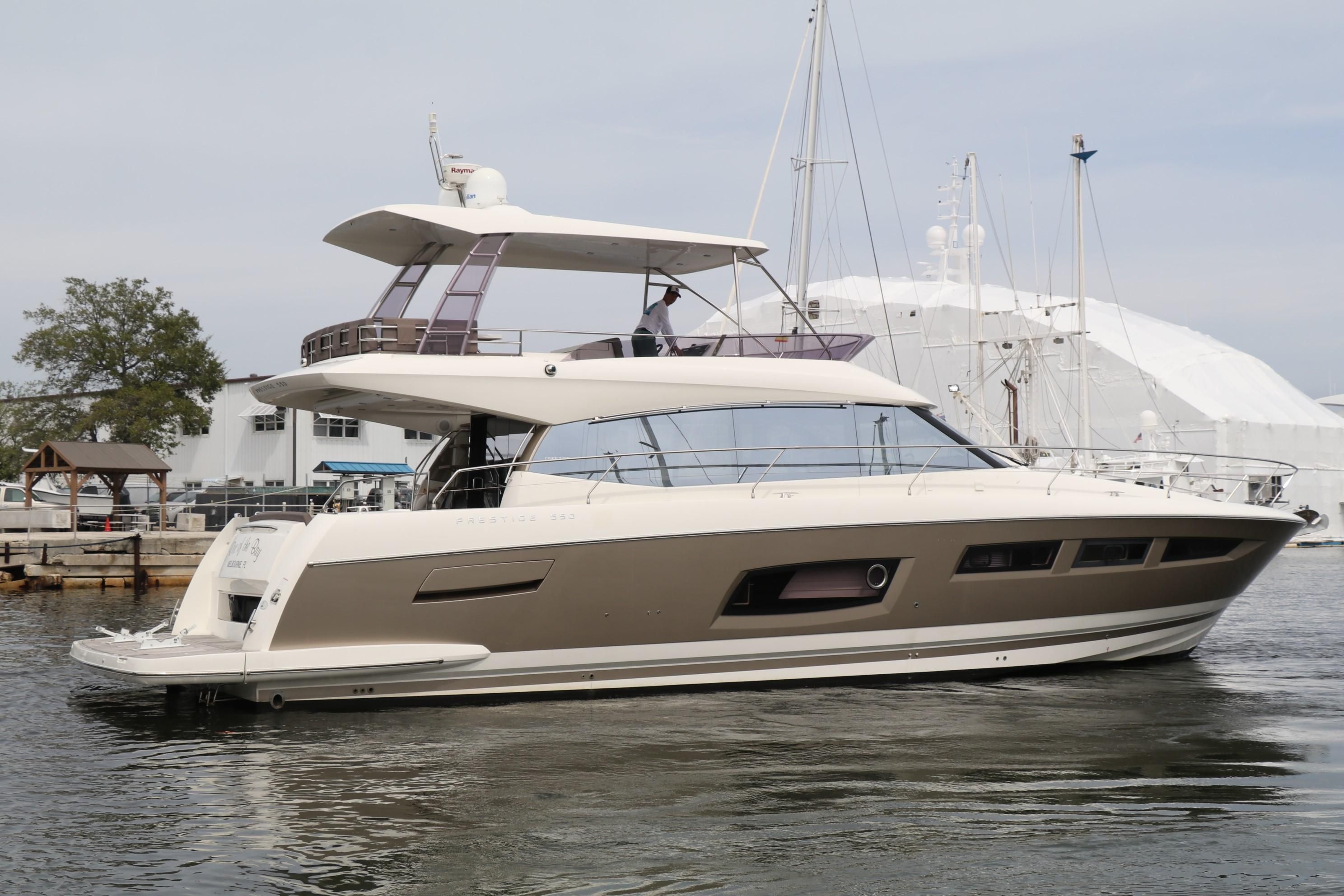 prestige 550 yacht price