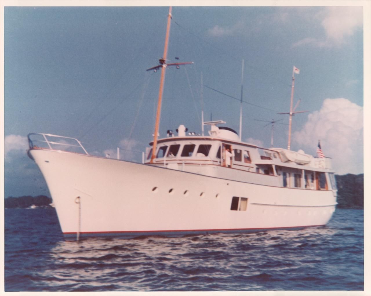 1964 Feadship Classic Canoe Stern Power Boat For Sale 
