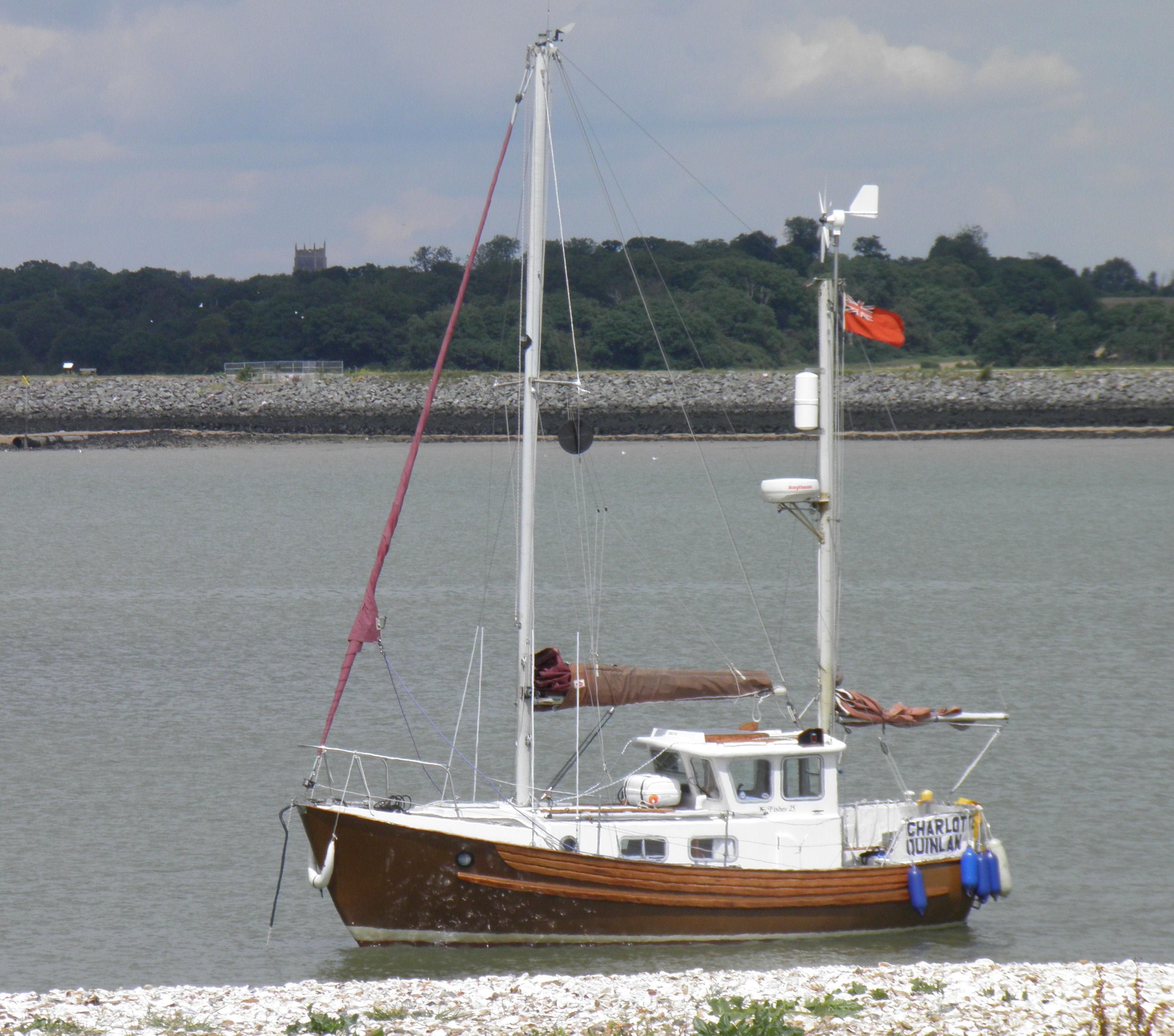 fisher 25 sailboat