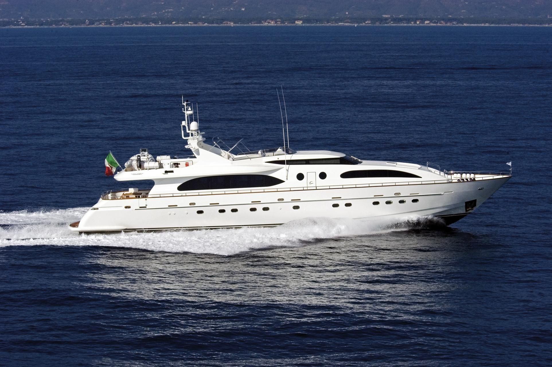 falcon 115 yacht for sale