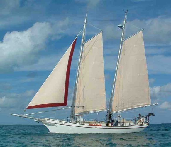 2002 Kasten-Bos &amp; Carr Steel Schooner Sail Boat For Sale 